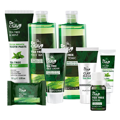 Línea Melaleuca o Tea Tree del Dr. C Tuna